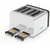 Bosch TAT5P441GB DesignLine 4 Slice Toaster - White / Stainless Steel