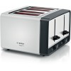 Bosch TAT5P441GB DesignLine 4 Slice Toaster - White / Stainless Steel